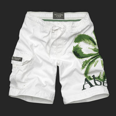 Abercrombie Fitch Hombres Nado Playa Cortos AF7659